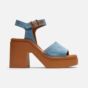 Clergerie NELIO Sandals in Pacific Blue Jean